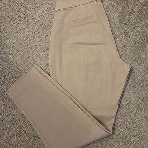 Old Navy High-Rise Pixie Pants in Tan